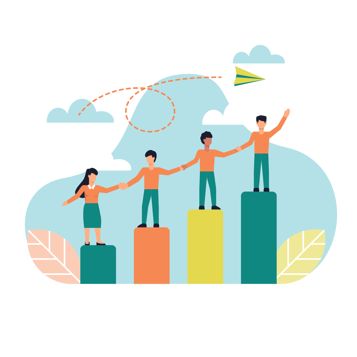 —Pngtree—leadership concept team work illustraton_5356576